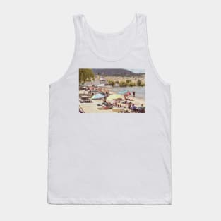 Summer Sunbathers at the Beach Tank Top